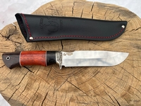 Нож "Ягуар" (ст. Х12МФ кованая, венге, падук, литье мельхиор)