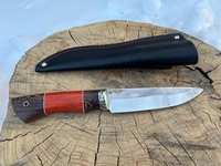 Нож "Тукан" (ст. Х12МФ кованая, венге, падук, литье мельхиор)