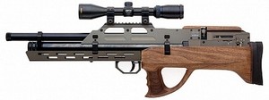 Пневмат. винтовка EVANIX mod. MAX (BULL-PUP)  ( 4.5 мм, менее 7.5 ДЖ , РСР, дерево, BULLPUP)