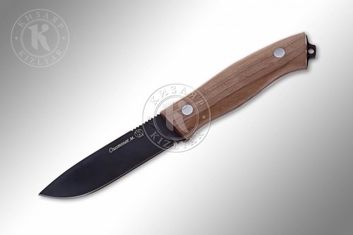 Разделочный нож "Охотник малый" Черный Дерево - 31931