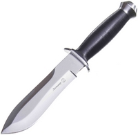 Нож "Легионер" ст.95Х18, black-stonewash, кож.рук., 024461 Н00044621