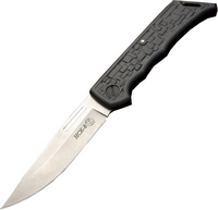 Нож складной «НСК-8» (AUS-8, stonewash серый, рукоять пластик, без гарды) 015200 27328