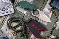 Нож Amigo-X D2 GT dghv2 (Серый титан, Зеленая рукоять G10) 3125