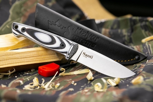Нож Santi D2 SW (Stonеwash, G10) 8063