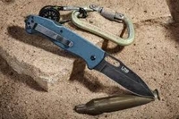 Нож Ute 440C BW G10-GYH (Blackwash, G10 серая рукоять)