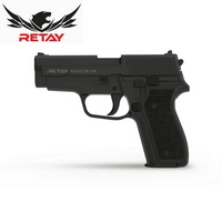 Пистолет RETAY mod. BARON HK, сигнальный, 9 мм , маг. 15 патронов, черн., пластик, полуавт.