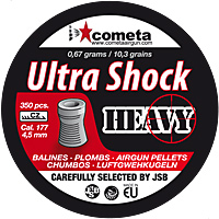 Пульки JSB ULTRA SHOCK HEAVY  4,52 мм. (350 шт)
