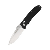 Нож складной Ganzo D704-BK (ст, D2, в чехле, черный)