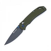  Нож складной Ganzo G766-GR (ст.440С, в чехле, зеленый)