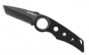 Нож Gerber раскладывающийся "Remix Tactical Clip" серрэйтэд лезвие