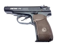 Пистолет сигнальный RETAY mod.PM  (Black  A193212B), калибр 9 мм. P.A.K.